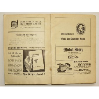 Catalogo della mostra darte a Monaco di Baviera 1940 Grosse Deutsche Kunstausstellung. Espenlaub militaria